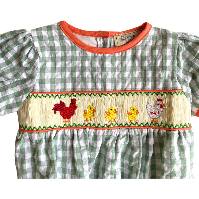 Penny Romper, Green - Rompers - 2