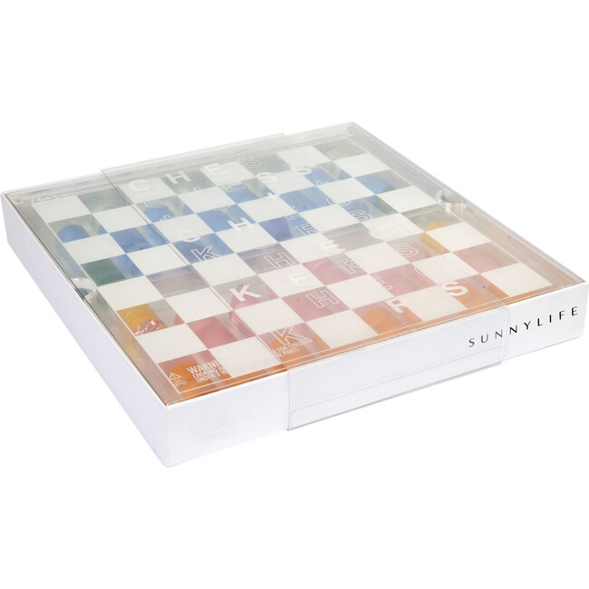 Lucite Chess & Checkers - Outdoor Games - 1