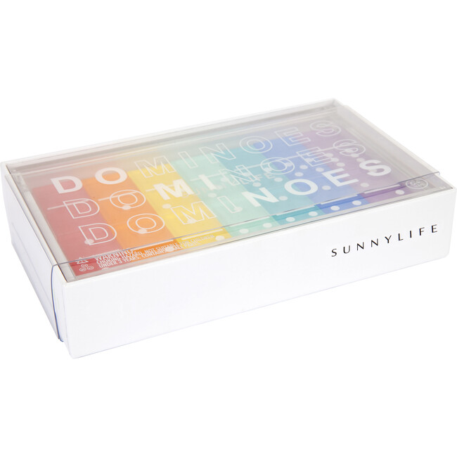 Lucite Travel Dominoes - Outdoor Games - 1