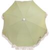 Luxe Beach Umbrella, Olive - Umbrellas - 2