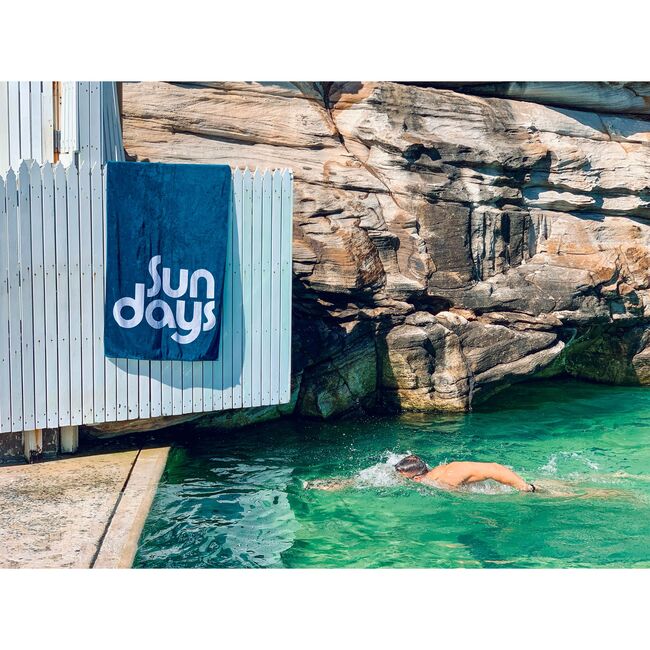 Luxe Towel, Indigo - Towels - 4