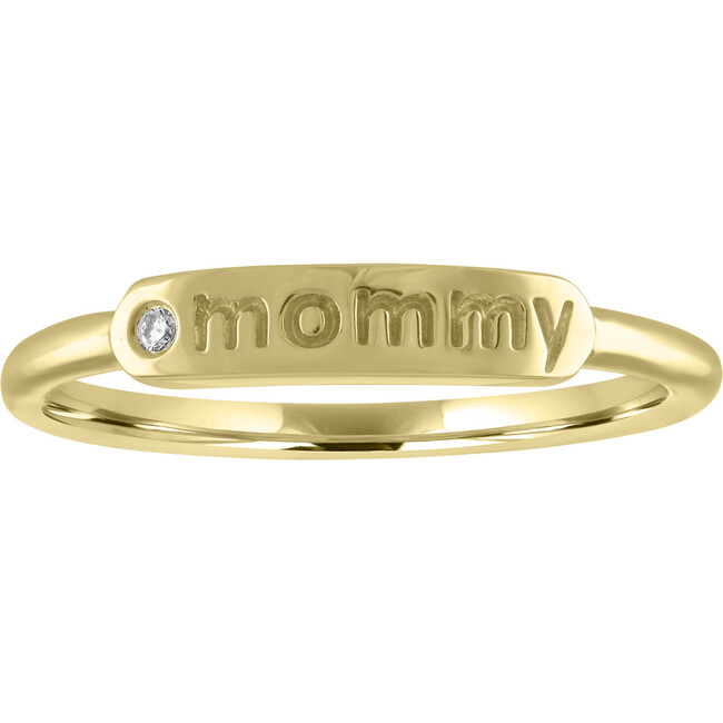 Women's Twiggy 14K Gold Mommy Ring