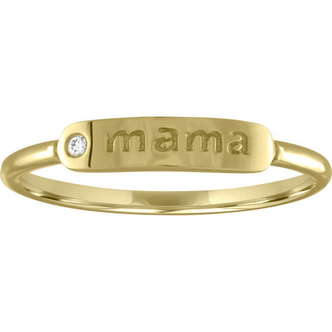 Women's Twiggy 14K Gold Mama Ring