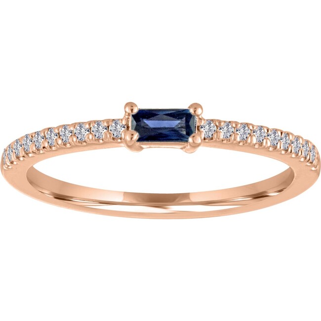 Women's Julia 14K Rose Gold Sapphire Ring