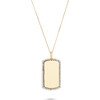 Pavé Dog Tag Necklace - Necklaces - 1 - thumbnail