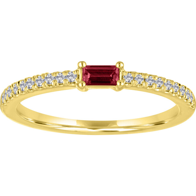 Women's Julia 14K Gold Garnet Ring