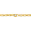 Women's Diamond Curb Chain Bracelet - Bracelets - 1 - thumbnail