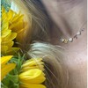 Initial Necklace with Diamond Hearts - Necklaces - 2 - thumbnail