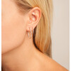 Large Pavé Diamond Hoops - Earrings - 2