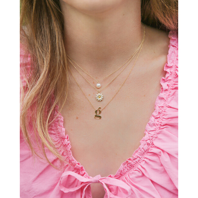 Mini Daisy Flower Necklace - Necklaces - 4