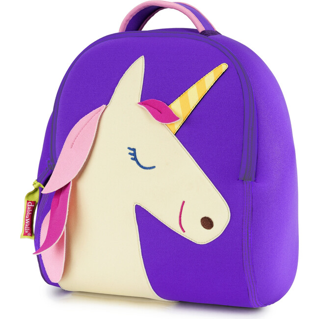 Unicorn Backpack, Purple and Pink - Backpacks - 1