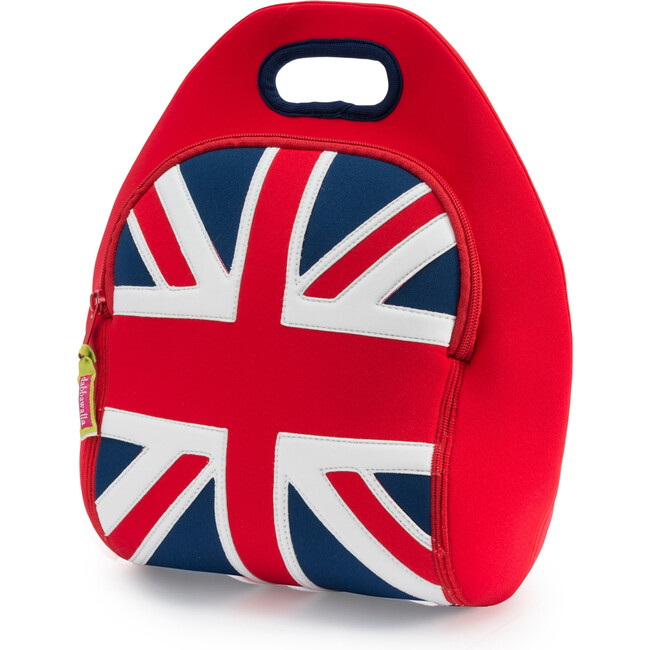 British Flag Lunch Bag, Red and Blue