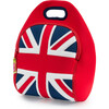 British Flag Lunch Bag, Red and Blue - Lunchbags - 1 - thumbnail