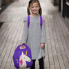 Unicorn Lunch Bag, Purple and Pink - Lunchbags - 3 - thumbnail
