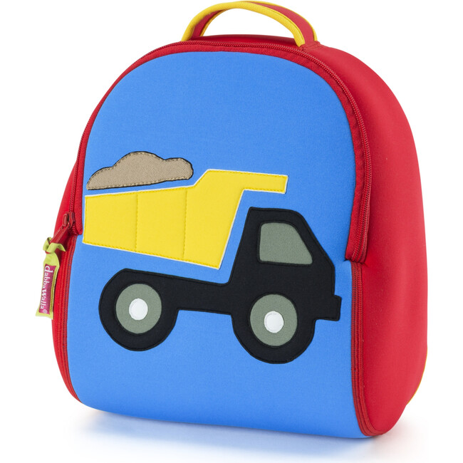 Truck Backpack, Red and Blue