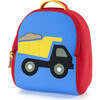 Truck Backpack, Red and Blue - Backpacks - 1 - thumbnail