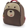 Brown Bear Backpack, Brown - Backpacks - 1 - thumbnail