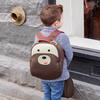 Brown Bear Backpack, Brown - Backpacks - 2