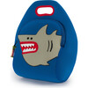 RETIRED Shark Lunch Bag, Blue and Silver - Lunchbags - 1 - thumbnail