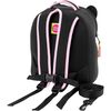 French Bulldog Toddler Harness Backpack, Black and Pink - Backpacks - 3 - thumbnail