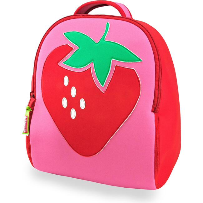 Strawberry Backpack, Red and Pink - Backpacks - 1