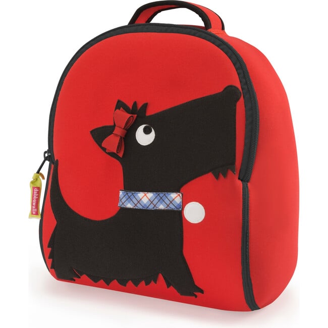 Scottie Backpack, Red and Black