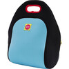 Rocket Lunch Bag, Blue and Red - Lunchbags - 2 - thumbnail