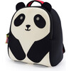 Panda Backpack, Black and Cream - Backpacks - 1 - thumbnail