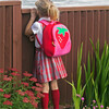Strawberry Backpack, Red and Pink - Backpacks - 3 - thumbnail