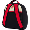 Panda Backpack, Black and Cream - Backpacks - 2