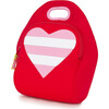 Heart Lunch Bag, Red - Lunchbags - 1 - thumbnail