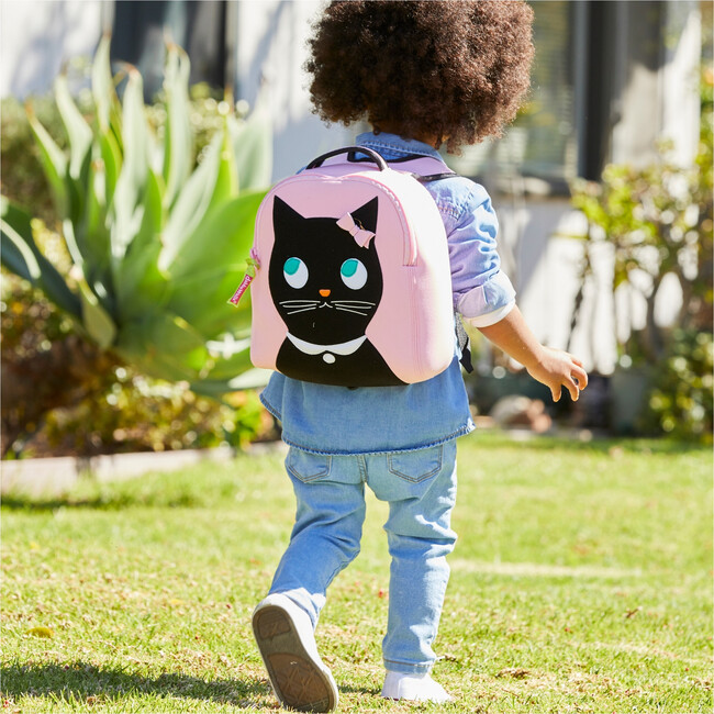 Kitty Toddler Harness Backpack, Pink