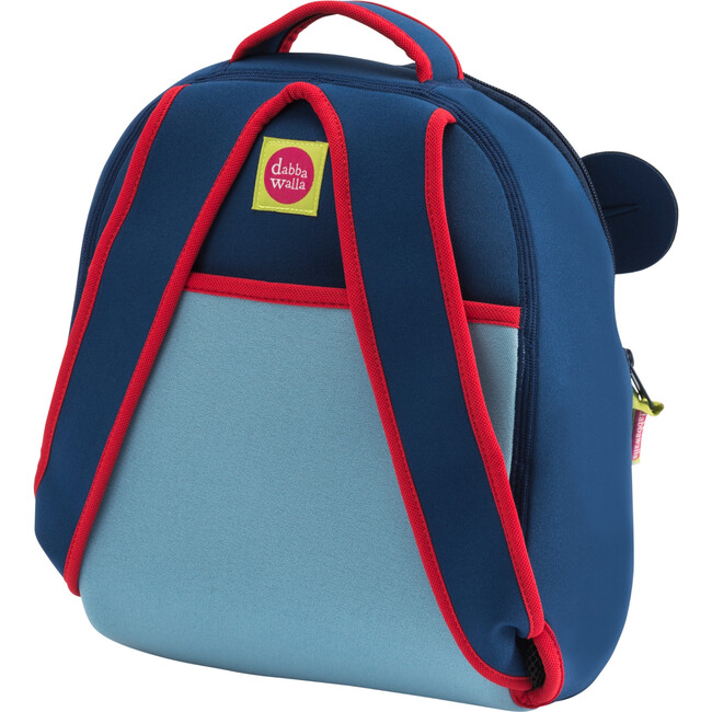 Blue Monkey Backpack, Blue - Backpacks - 2