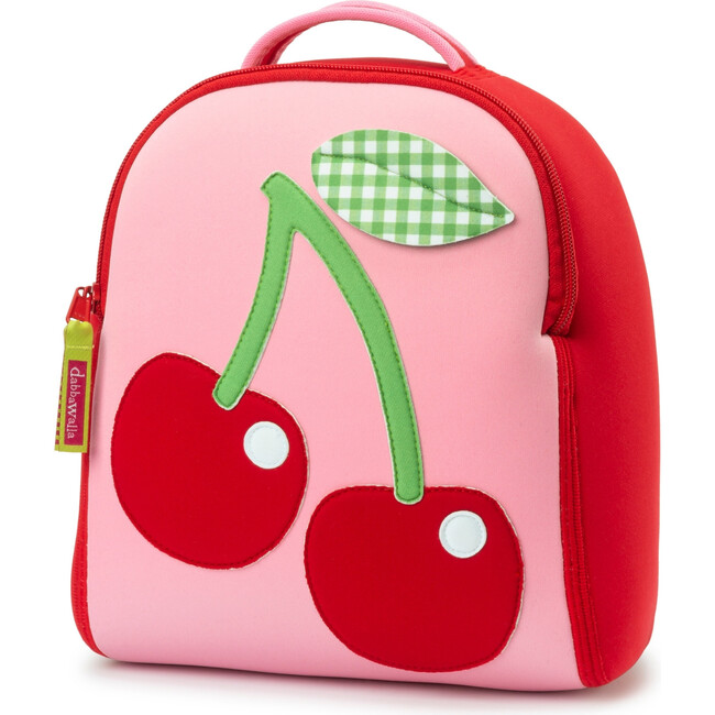 Cherry Toddler Harness Backpack, Red