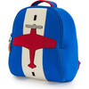 Airplane Backpack, Blue - Backpacks - 1 - thumbnail