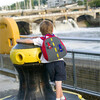 Race Car Backpack, Red - Backpacks - 3