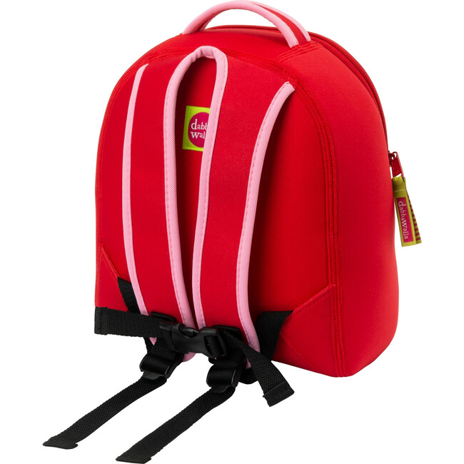 Cherry Toddler Harness Backpack, Red - Backpacks - 2