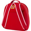 Cherry Backpack, Red - Backpacks - 2 - thumbnail