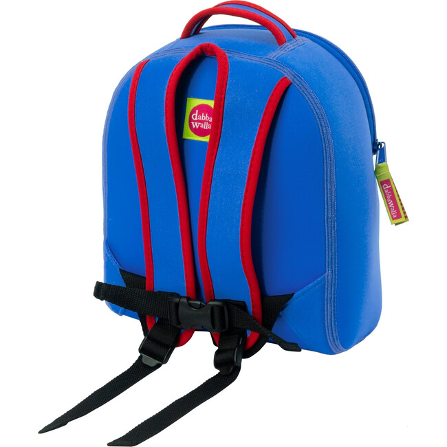 Airplane Toddler Harness Backpack, Blue and Red
