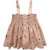 Jamila Smocked Top - Cream - Blouses - 2
