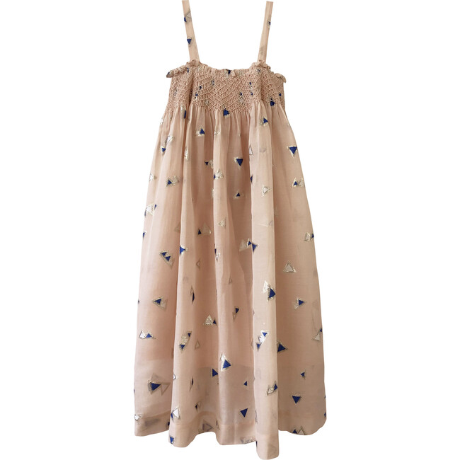 Jamaila Long Dress, Pale Blush