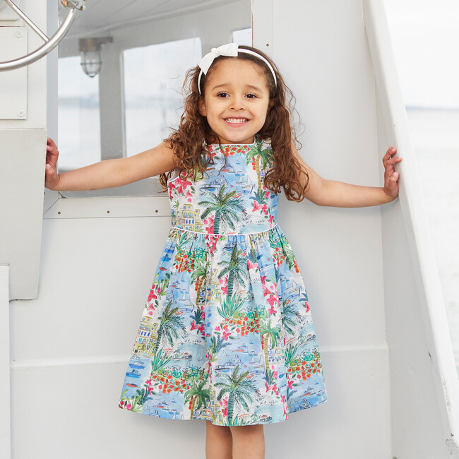 Portofino Dress, Blue - Dresses - 2