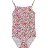 Betsy Frill Swimsuit, Pink - One Pieces - 1 - thumbnail