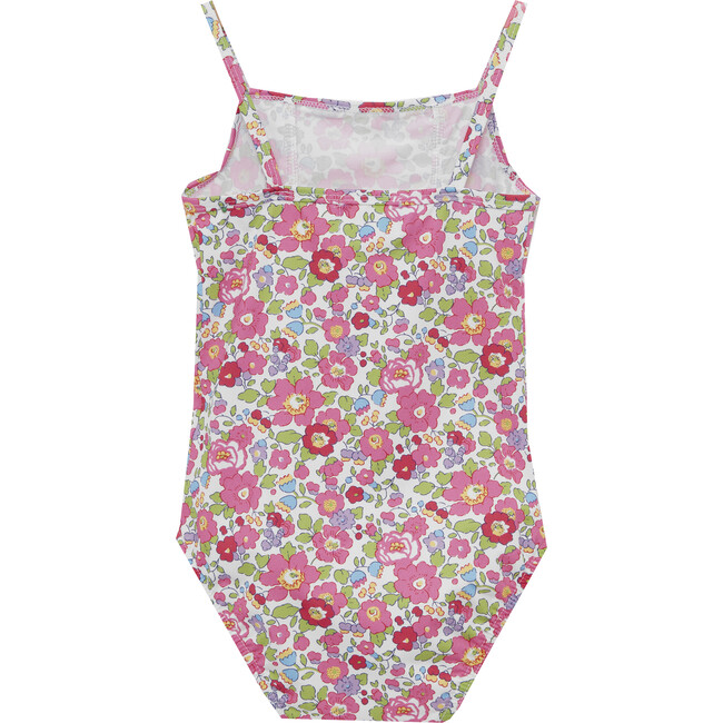 Betsy Frill Swimsuit, Pink - One Pieces - 4