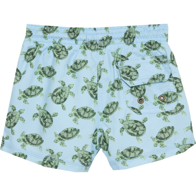 Turtle Swimshorts, Blue - Swim Trunks - 3