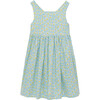 Daisy Angelina Cross Back Dress, Blue - Dresses - 1 - thumbnail
