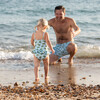 Mens Turtle Swimshorts, Blue - Swim Trunks - 3