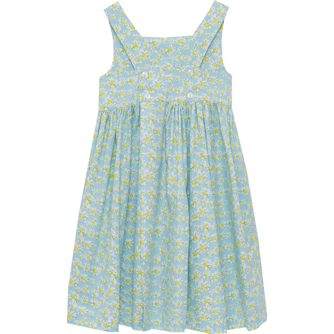 Daisy Angelina Cross Back Dress, Blue - Dresses - 3