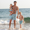 Mens Turtle Swimshorts, Blue - Swim Trunks - 4