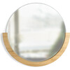 Mira Round Mirror, Natural Ashwood - Mirrors - 1 - thumbnail